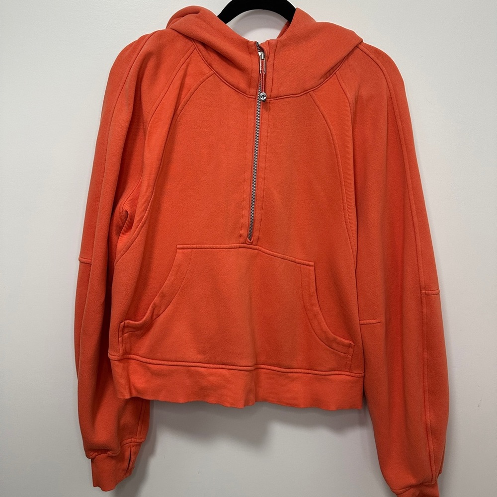 lululemon scuba oversized half zip hoodie